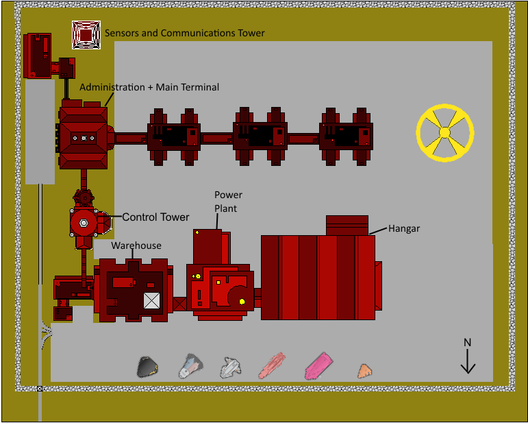 downport map